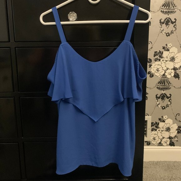 Veronica M Tops - Veronica M Summer Blue Blouse